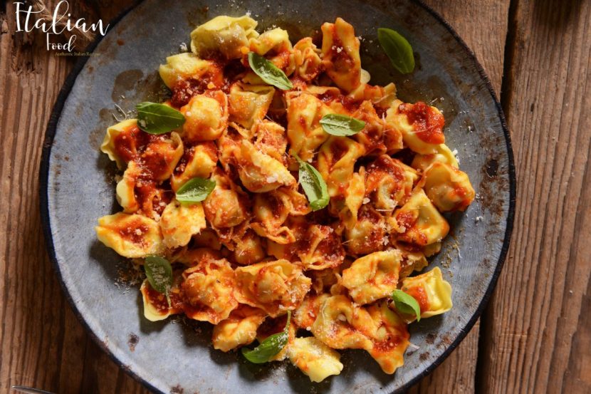 Homemade Thermomix Ravioli with sage butter sauce